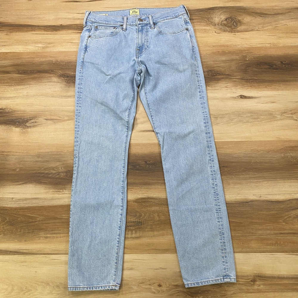 J.Crew 484 Slim Fit Jeans 29x30 Light Wash Denim Casual Everyday Blue